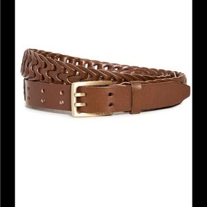 Rag& Bone women’s large woven Leather Belt